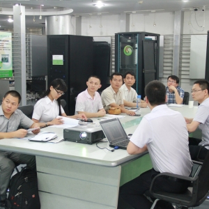 朗坤物联网廖学军副总经理等一行到访