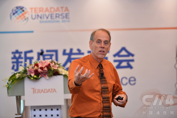 Teradata天睿公司首席技术官宝立明（Stephen Brobst）