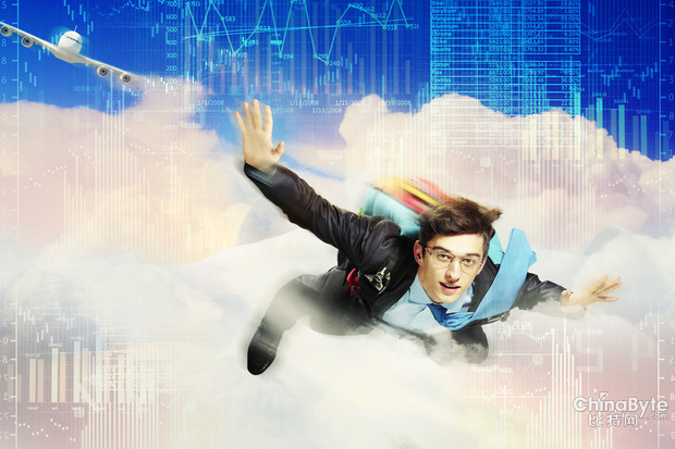 说明: man parachuting