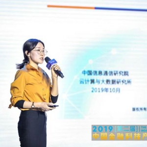 总监冯橙：金融科技系列研究成果发布
