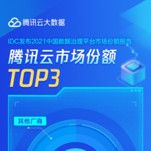 IDC:腾讯云位列2021中国数据治理平台市场份额前三